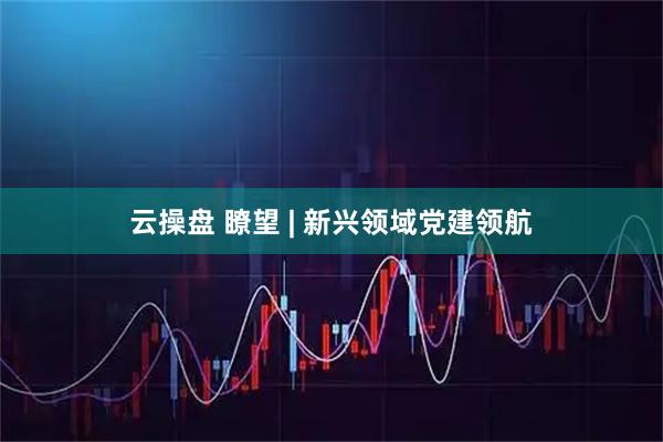云操盘 瞭望 | 新兴领域党建领航