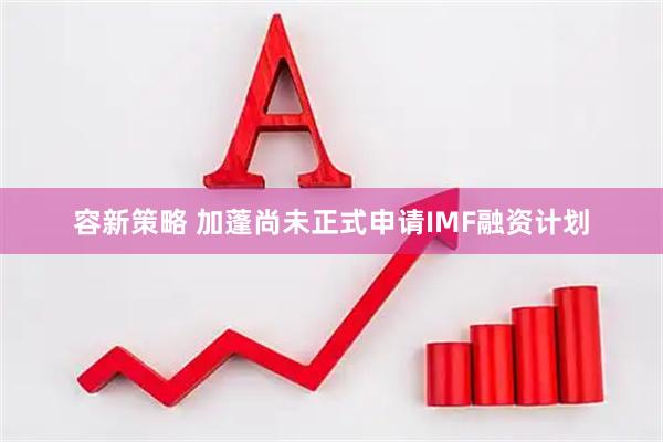 容新策略 加蓬尚未正式申请IMF融资计划