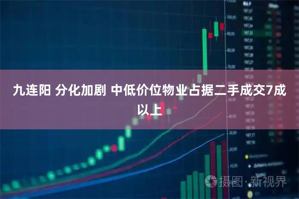 九连阳 分化加剧 中低价位物业占据二手成交7成以上